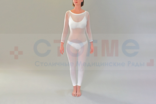 Костюм для LPG массажа, XXL, белый, 1 шт/упк