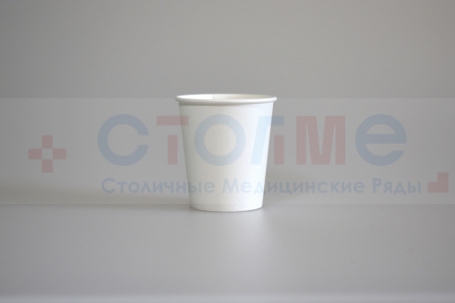 Стаканчики одноразовые бумажные, 180 мл, 50 шт/упк Стаканчики одноразовые бумажные, 180 мл, 50 шт/упк