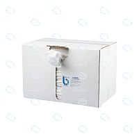 Салфетки безворсовые S-WIPE повышенной прочности 34х49см цвет белый в картонном диспенсере 450 штук