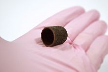 Песочный колпачок на тканевой основе, 13 мм, 120 грит, коричневый, 10 шт/упк