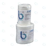 Салфетки флисовые S-Wipe 16х38см для ведра-диспенсера BIOWIPE SYSTEM в рулоне 90 листов