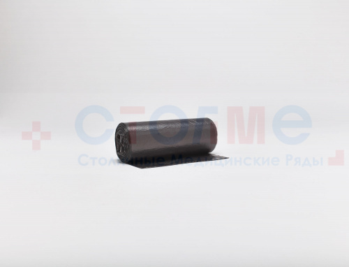 Мешки для мусора, 180 л, черный, 50 шт/упк Мешки для мусора, 180 л, черный, 50 шт/упк